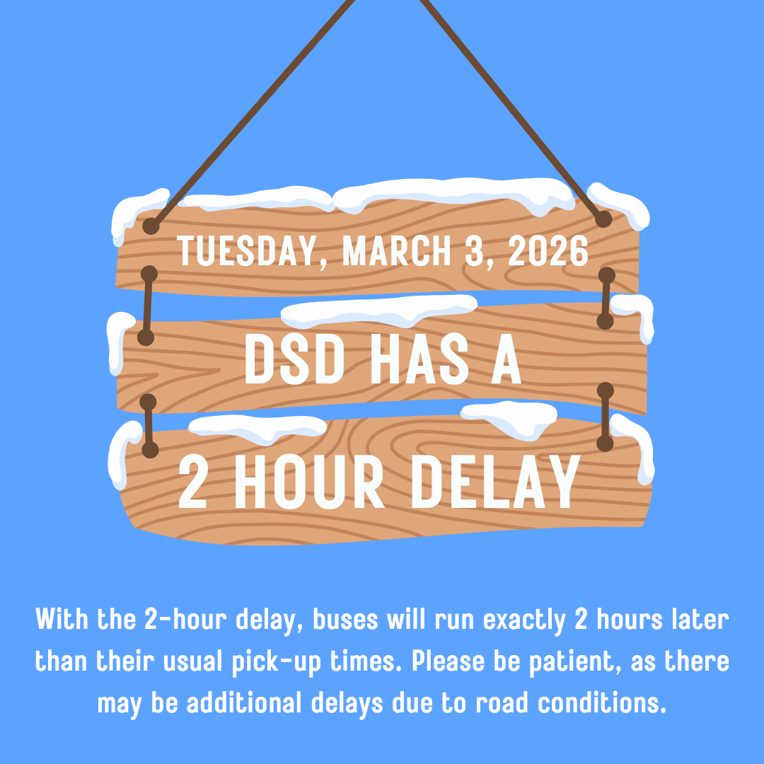 Tuesday (3/3/26) - 2 Hour Delay